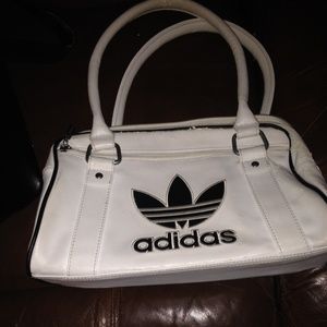 ADDIDAS WHITE LEATHER PURSE